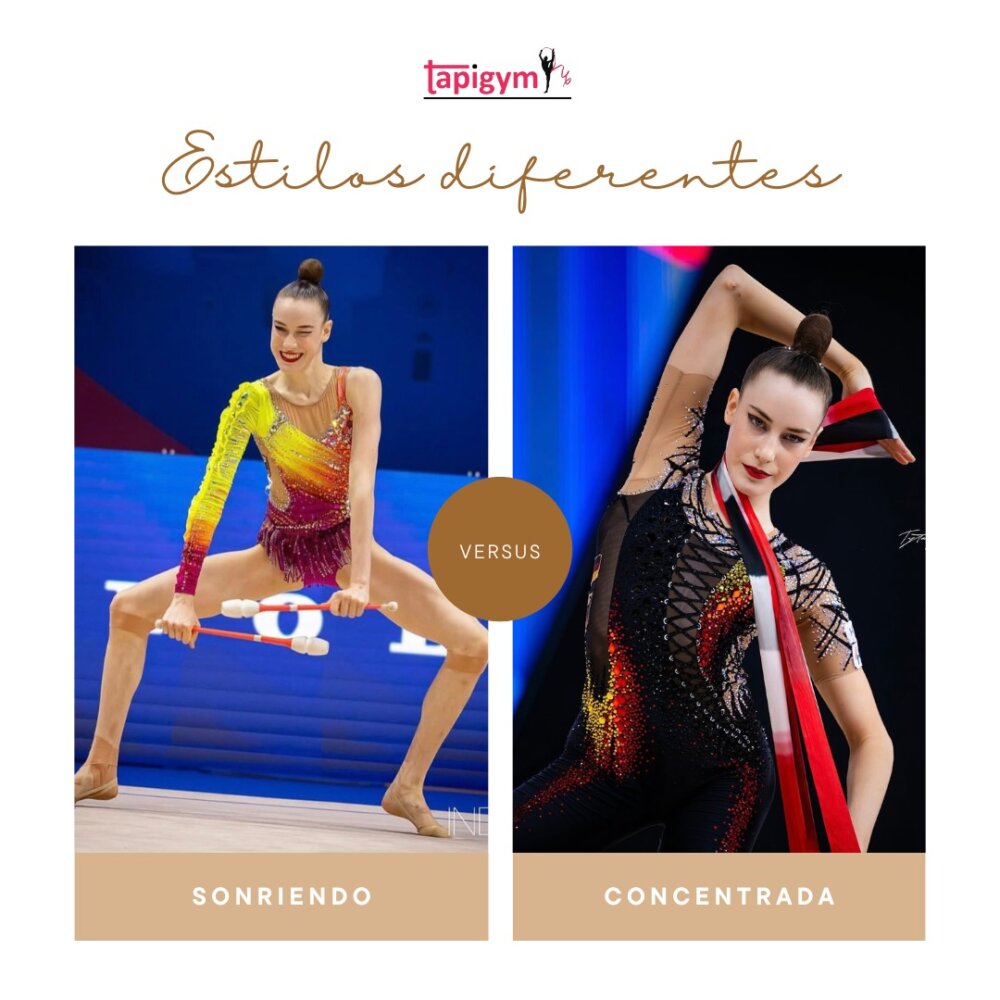 La rítmica, al igual que la vida, está hecha de momentos: unos de sonrisas, otros de concentración, pero todos llenos de emoción.