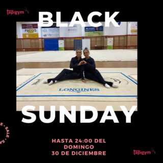 Úlitmas promos de nuestro Black....Hoy Black Sunday.

+ info: minitapices@tapigym.es o +644310330