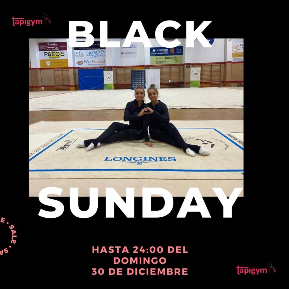 Úlitmas promos de nuestro Black....Hoy Black Sunday.

+ info: minitapices@tapigym.es o +644310330
