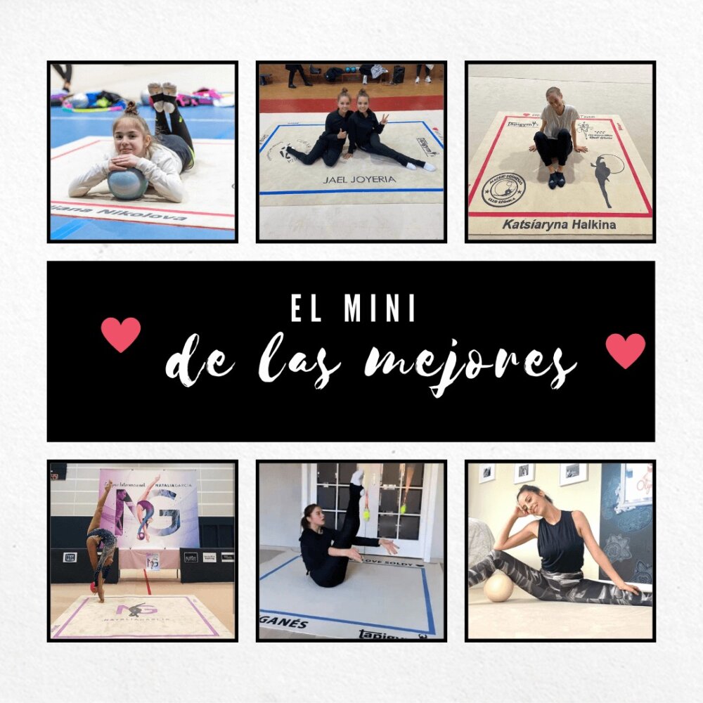 Los minis de las mejores gimnastas del mundo. 

+ info : minitapices@tapigym.es y/o +644 310 330.