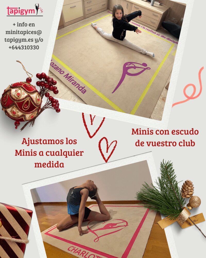 Ideas para personalizar tu mini navideño.

Adaptamos a cualquier medida y personaliza tu mini con el logo de tu club.

+info: minitapices@tapigym.es y/o +34 644 310 330.