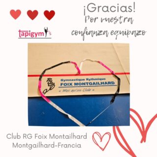 Hoy viajamos a Montgailhard (Francia), para dar las gracias al RG Foix Montgailhard , por seguir mejorando las condiciones de entrenamiento de sus gimnastas.

Seguro que vuestro tapiz ayudará a todas l@s gimnastas, técnic@s del Club, en sus entrenamientos diarios y competiciones. Sois muy grandes campeonas.

A disfrutarlo y Aúpa Equipazo.

#GimnasiaRítmica #GR #Gymnastics #Gimnasia #GRGymnastics #RG #Gymnast #GRMundial #FIGGR #GRFIG #AmorPorLaGR #BellezaGR #CampeonasGR #GRCampeonas #GResArte #GRFans #GRPassion