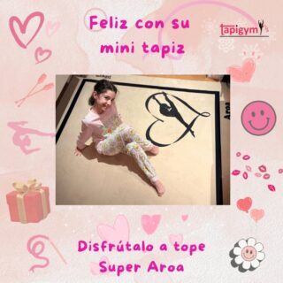 Muchas gracias Aroa❤️, seguro que disfrutaras de tu pasión por la gimnasia rítmica con tu mini tapiz, porque la ilusión de las gimnastas es nuestra principal motivación para seguir mejorando.

#minitapices #minicarpets #GR #RG #gimnasiarítmica #rhythmicgymnastic #rítmica #Entrenamiento #casa #RG #tapicespersonalizados

+ información: llamadas o mensajes de whatsapp o telegram en el +344644310330 o por email minitapices@tapigym.es en España, fuera España minicarpets@tapigym.com , o en nuestras redes sociales @tapigym