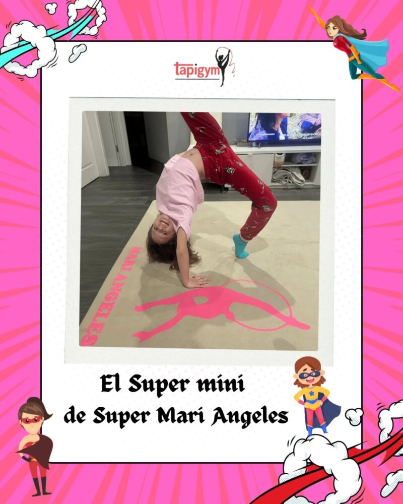 Mari Angeles una de nuestras superheroinas.