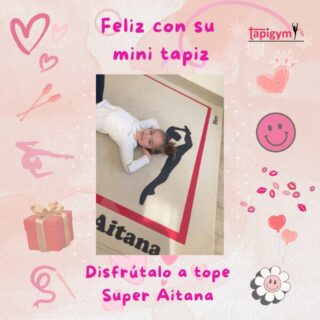 Muchas gracias Aitana❤️, seguro que disfrutaras de tu pasión por la gimnasia rítmica con tu mini tapiz, porque la ilusión de las gimnastas es nuestra principal motivación para seguir mejorando.

#minitapices #minicarpets #GR #RG #gimnasiarítmica #rhythmicgymnastic #rítmica #Entrenamiento #casa #RG #tapicespersonalizados

+ información: llamadas o mensajes de whatsapp o telegram en el +344644310330 o por email minitapices@tapigym.es en España, fuera España minicarpets@tapigym.com , o en nuestras redes sociales @tapigym