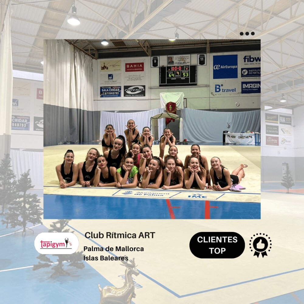 Cuando todo es Top: Club, gimnastas, técnic@s y tapiz.