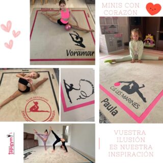 Aunque no lo crea lo creáis, cada día nos llaman y nos comentan que no sabían que existen los minis.... A parte de explicarles en que consisten , les comentamos que "sólo 4.200 gimnastas lo tienen".

Es por ello que queremos ir , poco a poco, dándoos las gracias a tod@s l@s que habéis confiando en nosotros.

Collage 33. Leire, Paula , Emma, Lucía y Naima, y a los clubs CD Zaragozano, CG Les Marines , Club Biqueira y Club Voromar

Gracias campeonas, vuestra ilusión es nuestra inspiración.