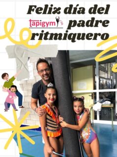 Felicidades a todos esos padrazos. 

¿ Qué sería la rítmica sin ellos ?