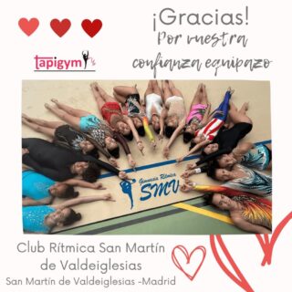 Hoy viajamos a San Martín de Valdeiglesias (Madrid), para dar las gracias al CGR San Martin y su Ayuntamiento, por seguir mejorando las condiciones de entrenamiento de sus gimnastas.

Seguro que vuestro tapiz ayudará a todas l@s gimnastas, técnic@s del Club, en sus entrenamientos diarios y competiciones. Sois muy grandes campeonas/es.

A disfrutarlo y Aúpa Equipazo.

#GimnasiaRítmica #GR #Gymnastics #Gimnasia #GRGymnastics #RG #Gymnast #GRMundial #FIGGR #GRFIG #AmorPorLaGR #BellezaGR #CampeonasGR #GRCampeonas #GResArte #GRFans #GRPassion