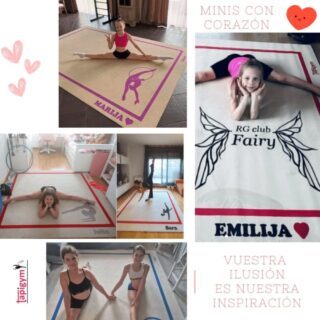 Aunque no lo crea lo creáis, cada día nos llaman y nos comentan que no sabían que existen los minis.... A parte de explicarles en que consisten, les comentamos que "sólo 4.200 gimnastas lo tienen" y “están encantad@s con sus minis”.

Es por ello, que queremos ir , poco a poco, dándoos las gracias, a tod@s l@s que habéis confiado en nosotros.

Collage 36. Con Julia, Sara, Marija, Emilija, Violeta y Sofia.

Gracias campeonas, vuestra ilusión es nuestra inspiración.