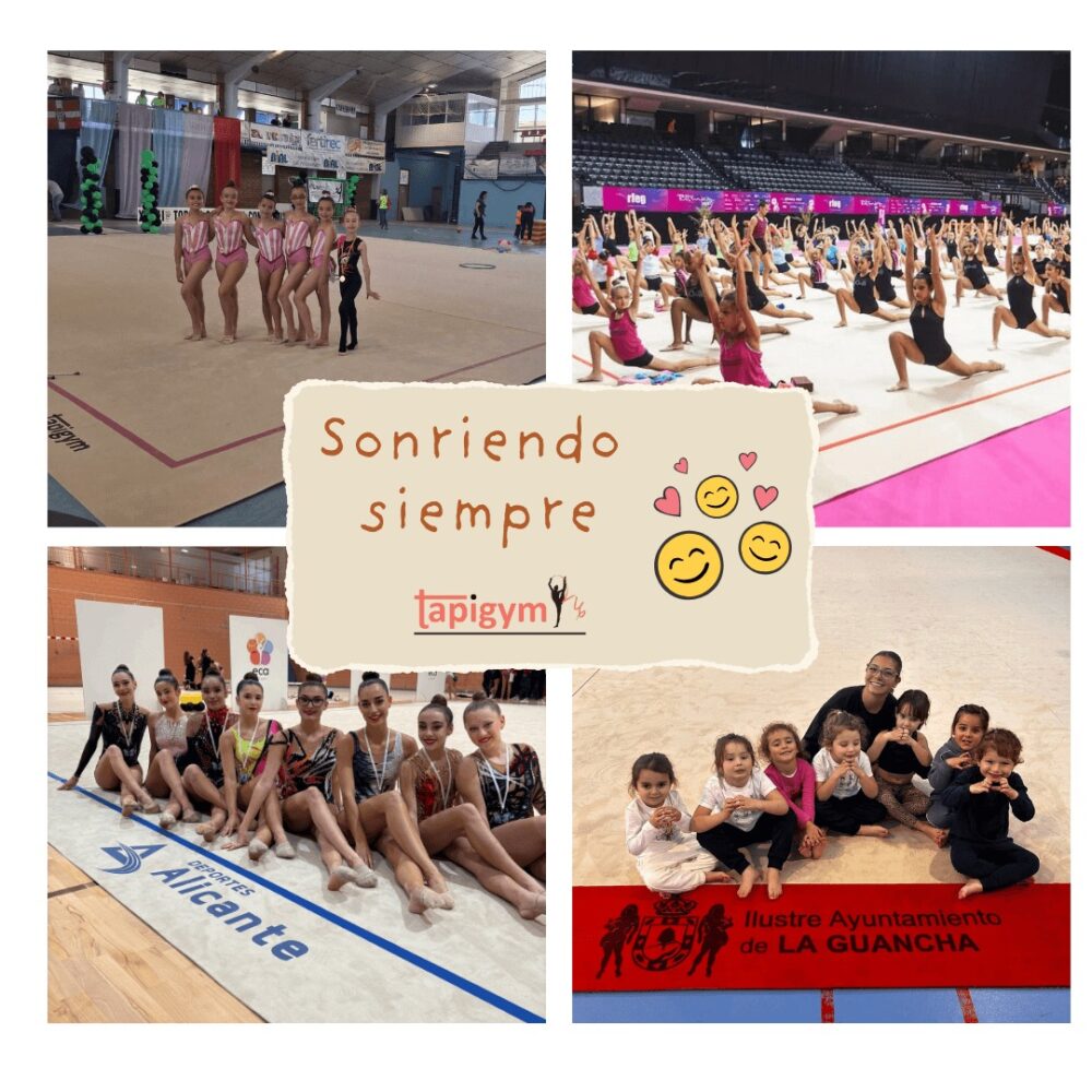 Una década de sonrisas. Es por ello que queremos ir , poco a poco, dándoos las gracias a tod@s l@s que habéis confiando en nosotros.

Colección 16 – CGR Gricia en La Guancha, CGR Arco Iris Caspe, Club ECA Alicante y el Rítmica FEST en Pamplona