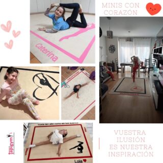 Aunque no lo crea lo creáis, cada día nos llaman y nos comentan que no sabían que existen los minis.... A parte de explicarles en que consisten, les comentamos que "sólo 4.200 gimnastas lo tienen" y “están encantad@s con sus minis”.

Es por ello, que queremos ir , poco a poco, dándoos las gracias, a tod@s l@s que habéis confiado en nosotros.

Collage 39. Con Caterina, Alejandra, Aroa , Carlota Dodi, Lola y el Club Zaragozano

Gracias campeonas, vuestra ilusión es nuestra inspiración.