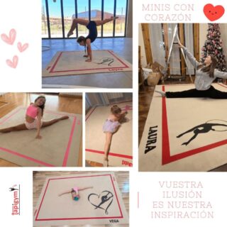 Aunque no lo crea lo creáis, cada día nos llaman y nos comentan que no sabían que existen los minis.... A parte de explicarles en que consisten, les comentamos que "sólo 4.200 gimnastas lo tienen" y “están encantad@s con sus minis”.

Es por ello, que queremos ir , poco a poco, dándoos las gracias, a tod@s l@s que habéis confiado en nosotros.

Collage 40. Con Arlet, Emma, Vega, Laura y Leyre,

Gracias campeonas, vuestra ilusión es nuestra inspiración