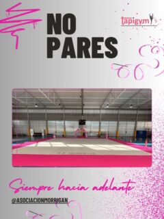 Que sería un fin de semana , sin una competición de rítmica.

Gracias a Asociación Morrigan, como dice la imagen.... A NO PARAR Y SIEMPRE ADELANTE.