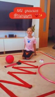 Gracias a ti, Valentina. Seguro que este verano podrás disfrutar aún más de tu pasión desde casa.

¡A darlo todo este verano, campeona! 💪💜🤸‍♀️