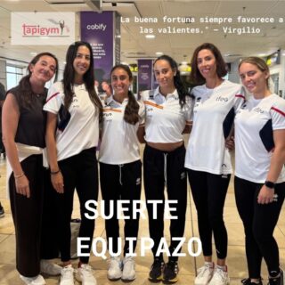 Mucha suerte y a disfrutar del trabajo Equipazo.