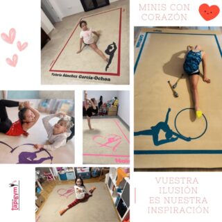 Aunque no lo crea lo creáis, cada día nos llaman y nos comentan que no sabían que existen los minis.... A parte de explicarles en que consisten, les comentamos que "sólo 4.200 gimnastas lo tienen" y “están encantad@s con sus minis”.

Es por ello, que queremos ir , poco a poco, dándoos las gracias, a tod@s l@s que habéis confiado en nosotros.

Collage 44. Con Valeria, Cayetana, Naia, Ana, Candela y Sofia.

Gracias campeonas, vuestra ilusión es nuestra inspiración.