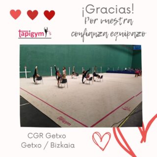 Hoy viajamos a Getxo (Bizkaia), para dar las gracias al CGR Getxo, por seguir mejorando las condiciones de entrenamiento de sus gimnastas.

Seguro que vuestro tapiz ayudará a todas l@s gimnastas, técnic@s del Club, en sus entrenamientos diarios y competiciones. Sois muy grandes campeonas/es.

A disfrutarlo y Aúpa Equipazo.

#GimnasiaRítmica #GR #Gymnastics #Gimnasia #grgymnastics